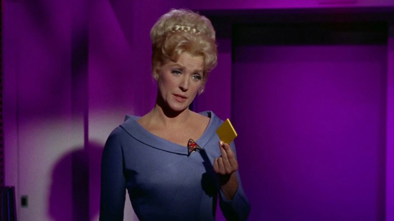 Chapel tries to help an Ensign in trouble in Star Trek