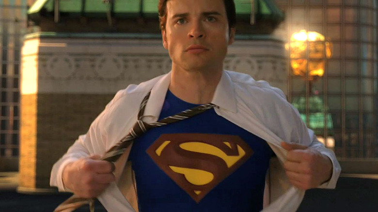 Clark becoming Superman in Smallville