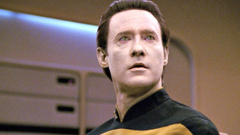 Brent Spiner as Data in Star Trek Next Generation