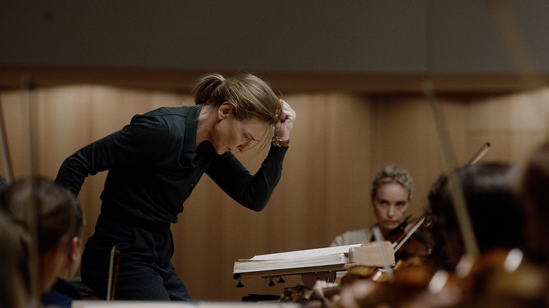 Cate Blanchett conducting in Tár