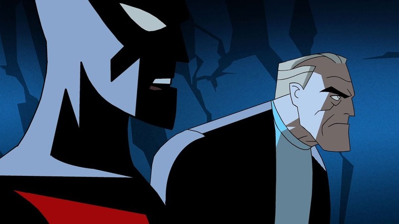 Terry and Bruce in Batman Beyond