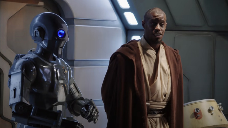 Ahmed Best in The Mandalorian