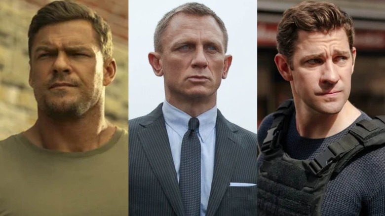 Jack Reacher, James Bond and Jack Ryan