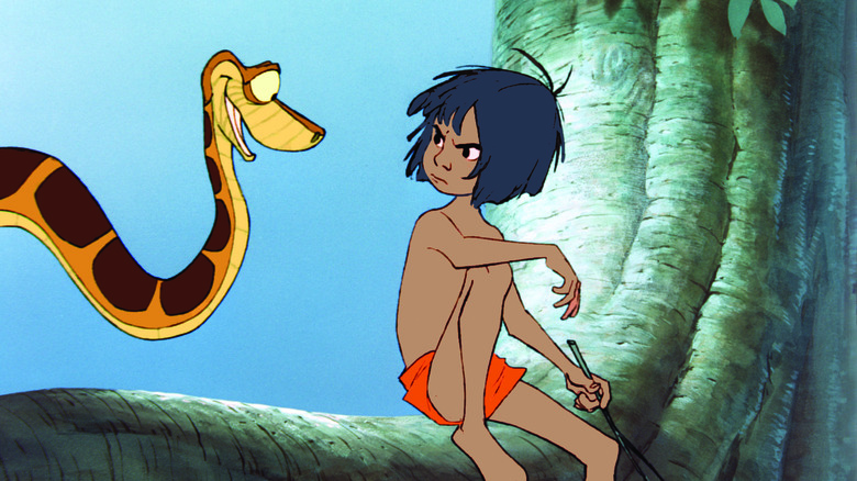 O Livro da Selva, Kaa, Mowgli