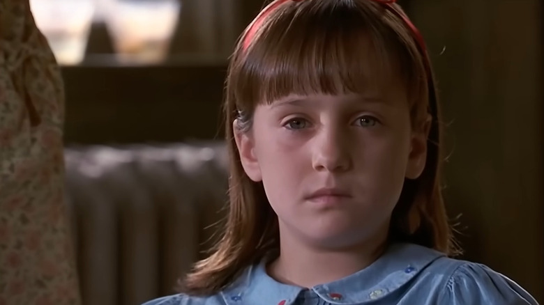 Matilda looking angrily in Matilda