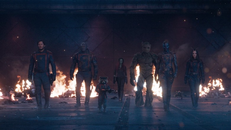 Guardians of the Galaxy Vol. 3 team 