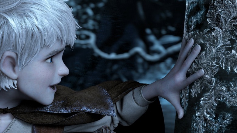 Jack Frost creates frost