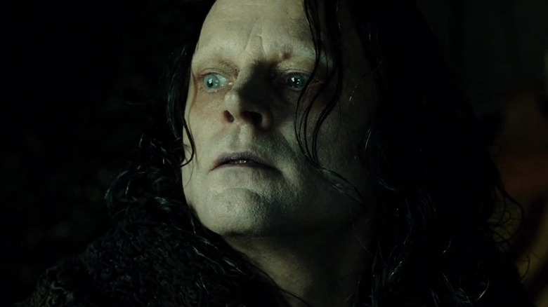 Brad Dourif as Worm Tongue in Lord of the Rings