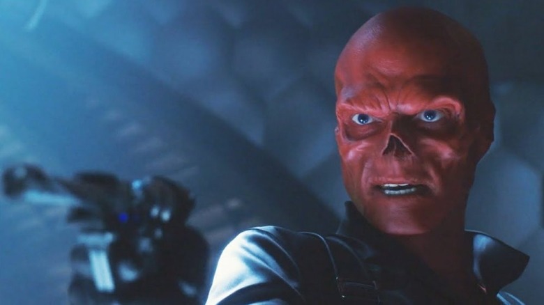 Hugo Weaving as the Red Skull in "Captain America: The First Avenger"