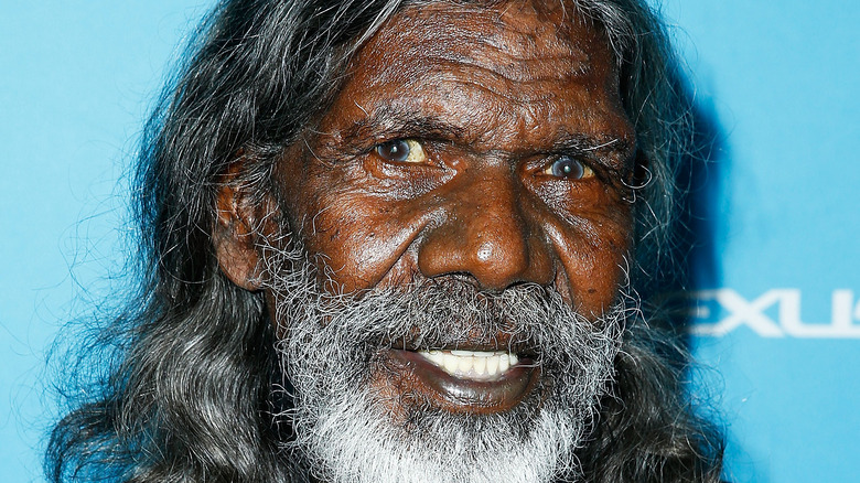 David Gulpilil at a film festival.