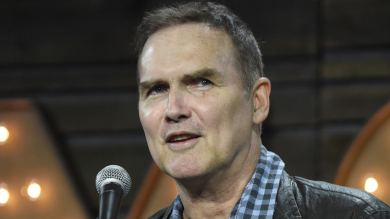 Norm MacDonald performing in 2017