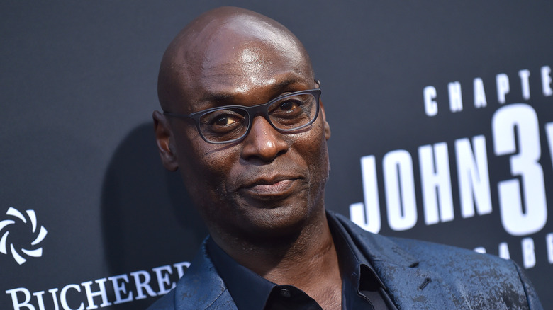 Lance Reddick at event