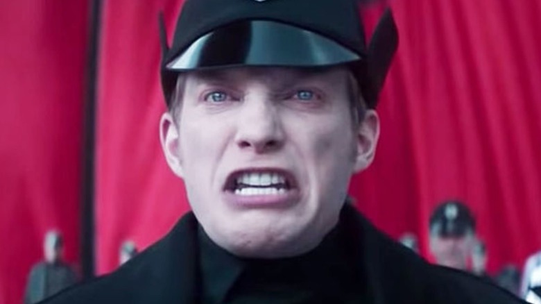 General Hux giving speech