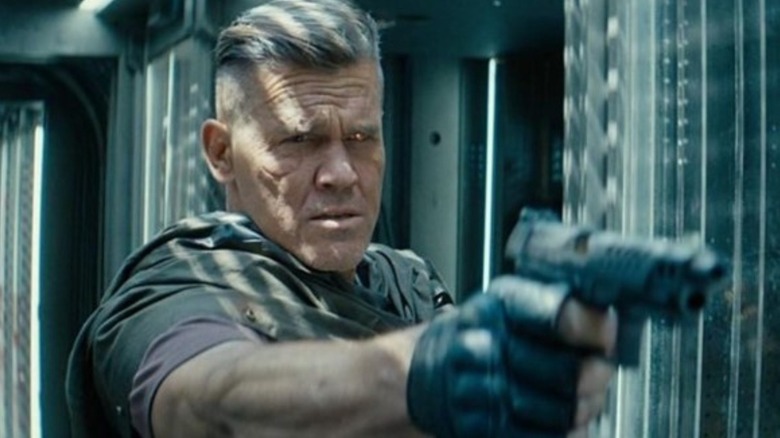 Cable pointing a gun