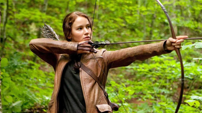 Jennifer Lawrence in Hunger Games