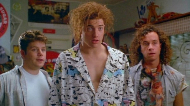 Brendan Fraser stars in Encino Man (1992)