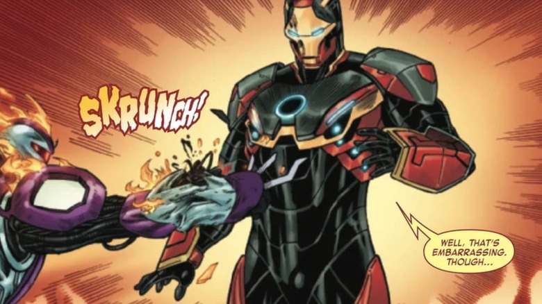 Iron Man in mysterium armor