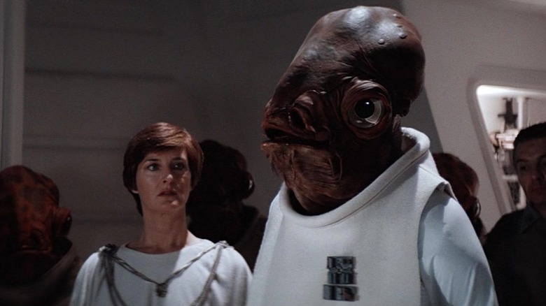 Return of the Jedi Mon Mothma and Ackbar 