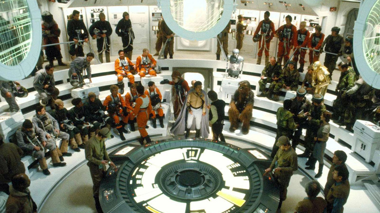 Home One's briefing room n Return of the Jedi