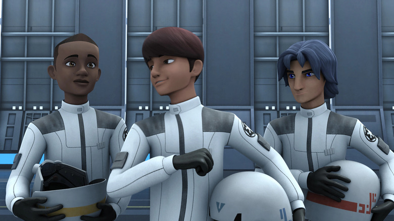 Zare Leonis, Jai Kell, and Ezra Bridger