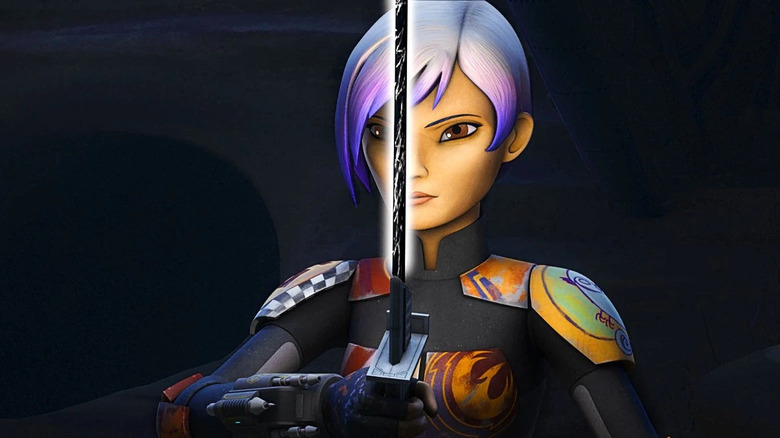 Animated Sabine with the Darksaber