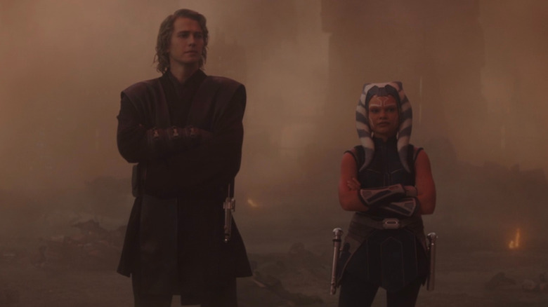 Anakin Skywalker and Ahsoka