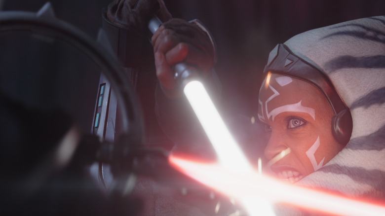 Ahsoka lightsaber fight