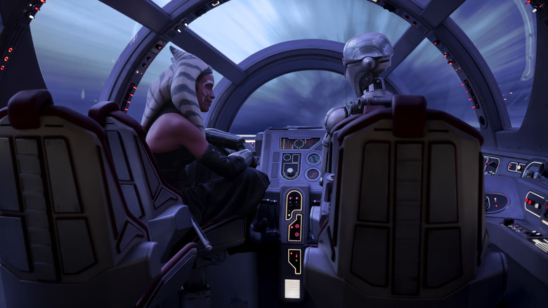 Ahsoka Tano and Huyang in Ahsoka