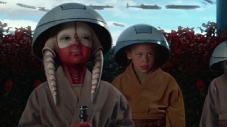 Ashla in Attack of the Clones (tried and failed to find her name)