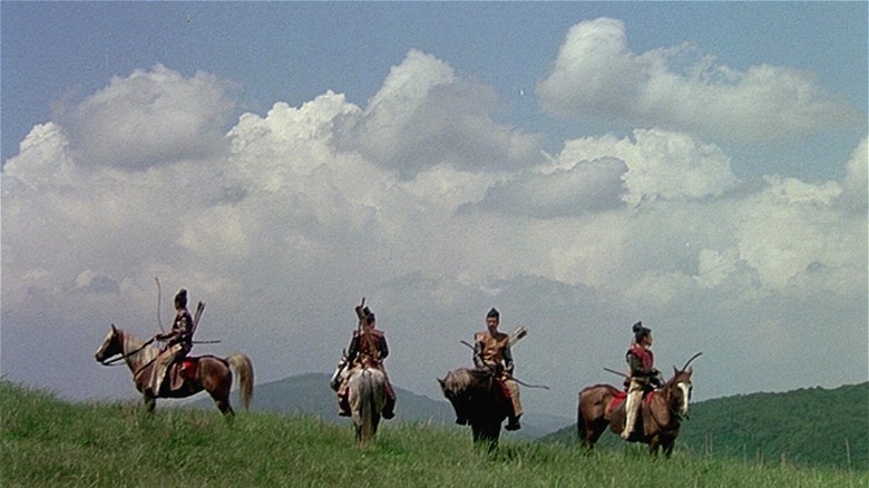 The opening shot of Kurosawa's Ran