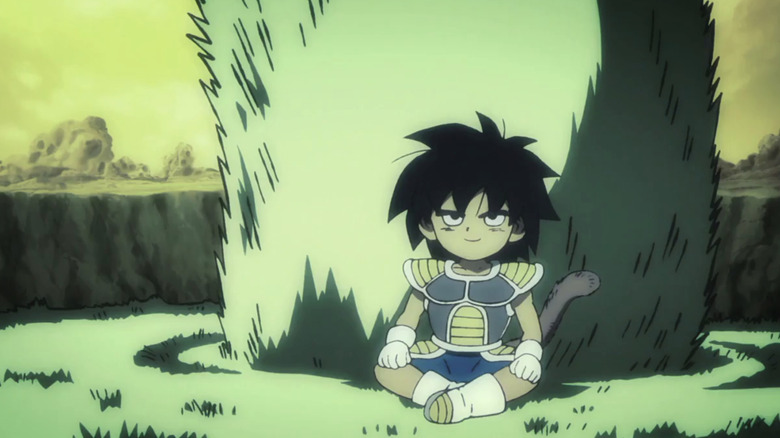 A young Broly in Dragon Ball Super: Broly