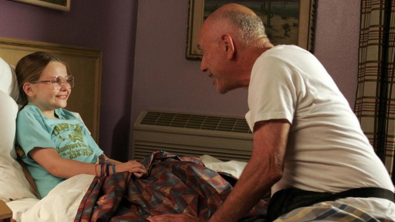 Abigail Breslin and Alan Arkin in Little Miss Sunshine