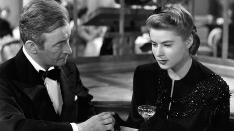 Claude Rains and Ingrid Bergman in Notorious