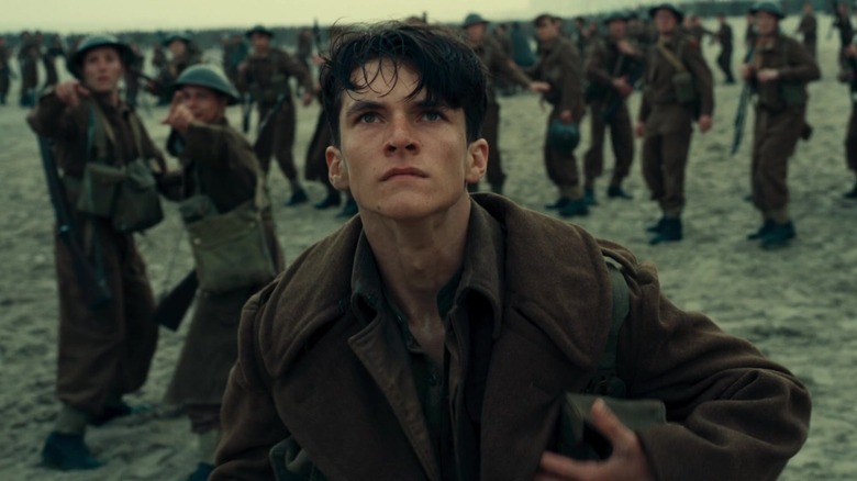 Fionn Whitehead Tommy in Dunkirk