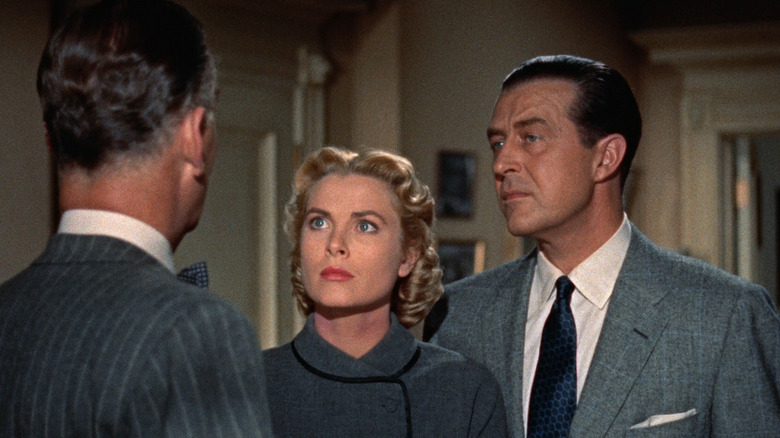 Grace Kelly, Ray Milland in Dial M for Murder