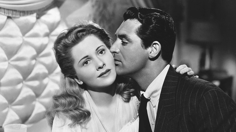 Joan Fontaine and Cary Grant star in Suspicion (1941)