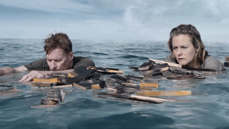 James Tupper and Alicia Silverstone shipwrecked in The Requin