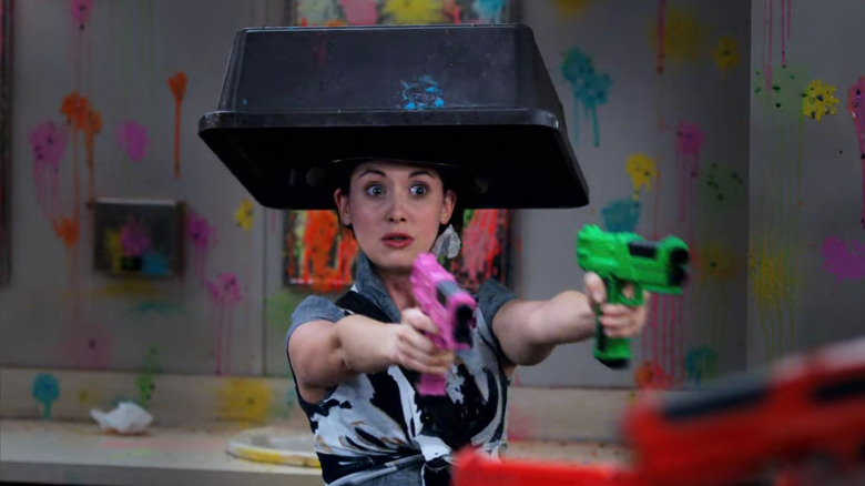 Community Alison Brie paintball