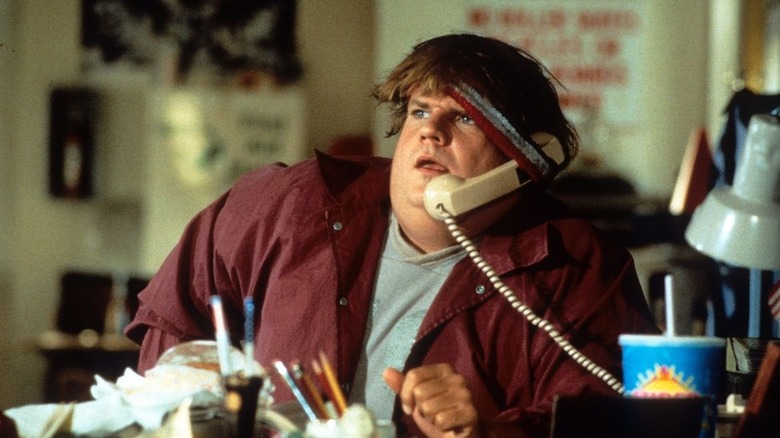 Chris Farley on the phone Black Sheep