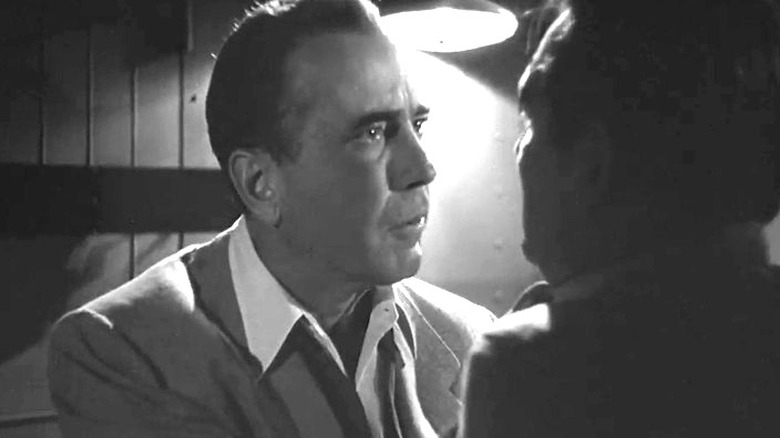 Humphrey Bogart and Ted de Corsia in The Enforcer