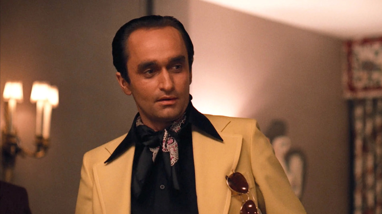 Fredo, wearing a spiffy suit in The Godfather