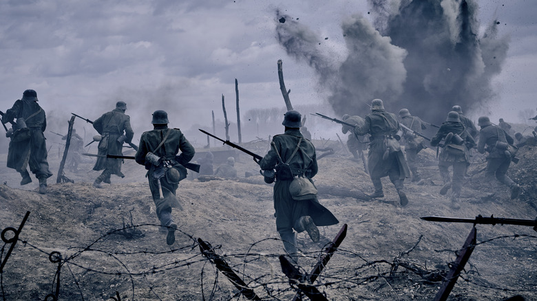 Production Still from All Quiet On the Western Front