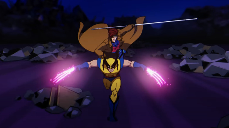 X-Men '97 Wolverine and Gambit