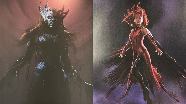 alternate designs for Scarlet Witch