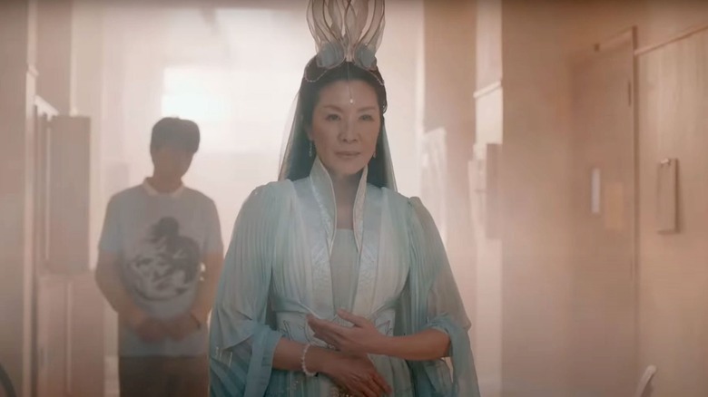 Michelle Yeoh and Ching Lui in American Born Chinese