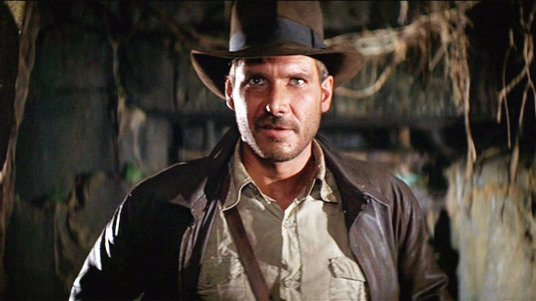 Indiana Jones/Harrison Ford in Raiders of the Lost Ark