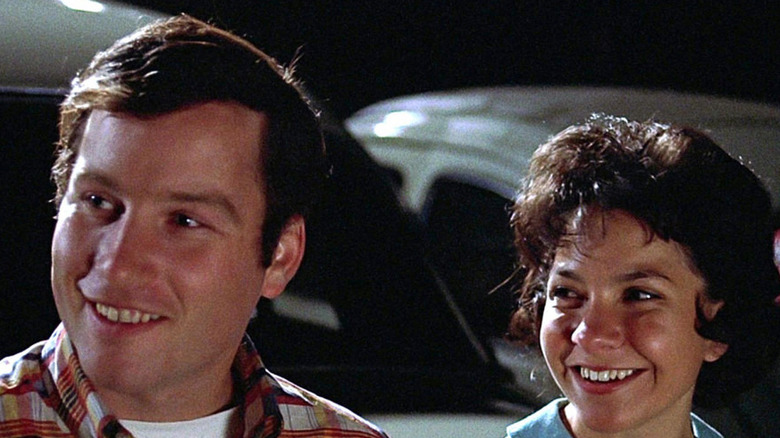 Richard Dreyfuss and Cindy Williams in American Graffiti