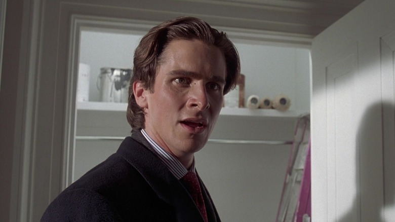 Patrick Bateman confused