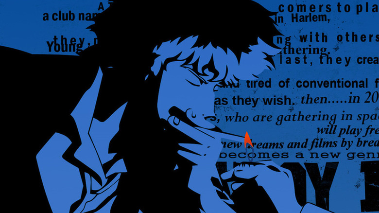 Cowboy Bebop Tank Spike smoking