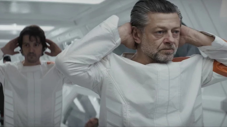 Andy Serkis and Diego Luna in Andor